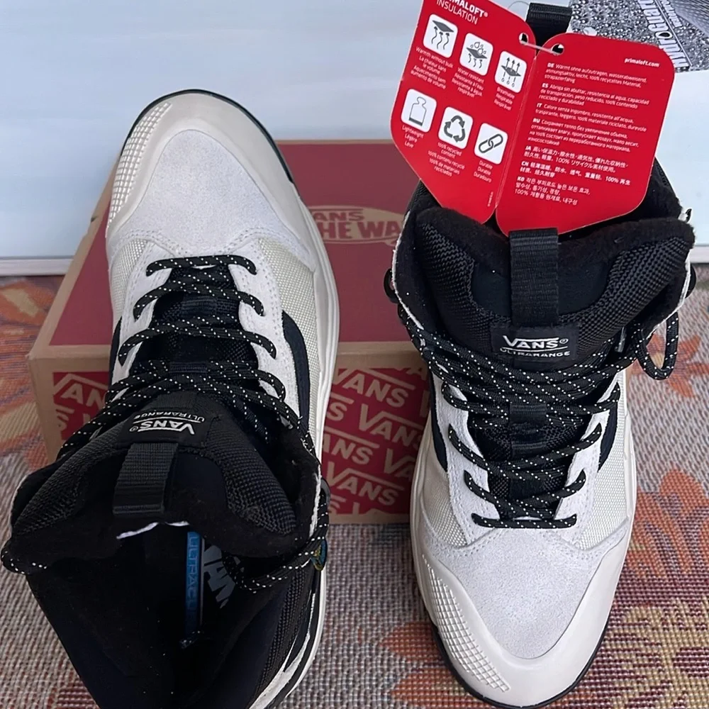 Vans Men’s Ultrarange Exo Hi Mte2 Marshmallow/Black VN0A4BVSKIG Sneakers Boots